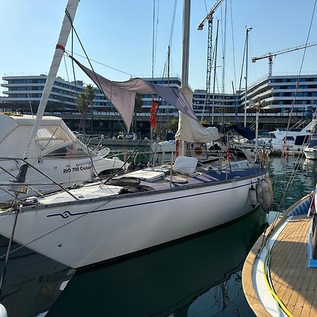 Hotel Unique Wooden Sail Yacht + 2 Bikes Included! Sant Adrià de Besòs Exterior foto