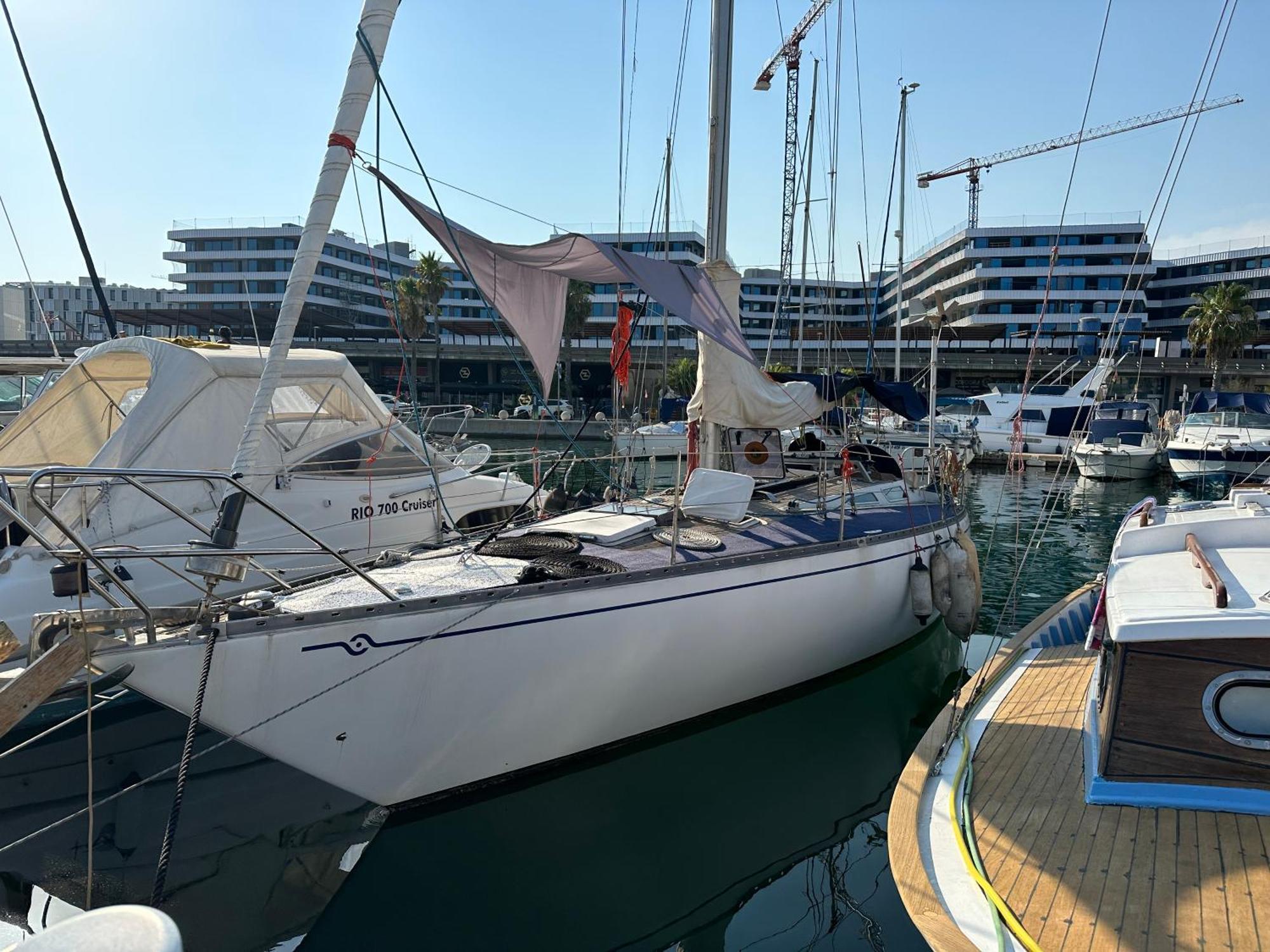 Hotel Unique Wooden Sail Yacht + 2 Bikes Included! Sant Adrià de Besòs Exterior foto
